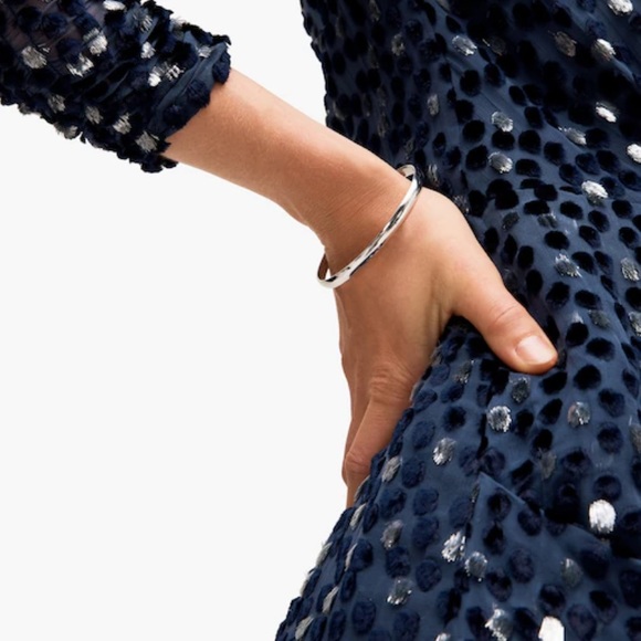 kate spade Jewelry Kate Spade Find The Silver Lining Bangle